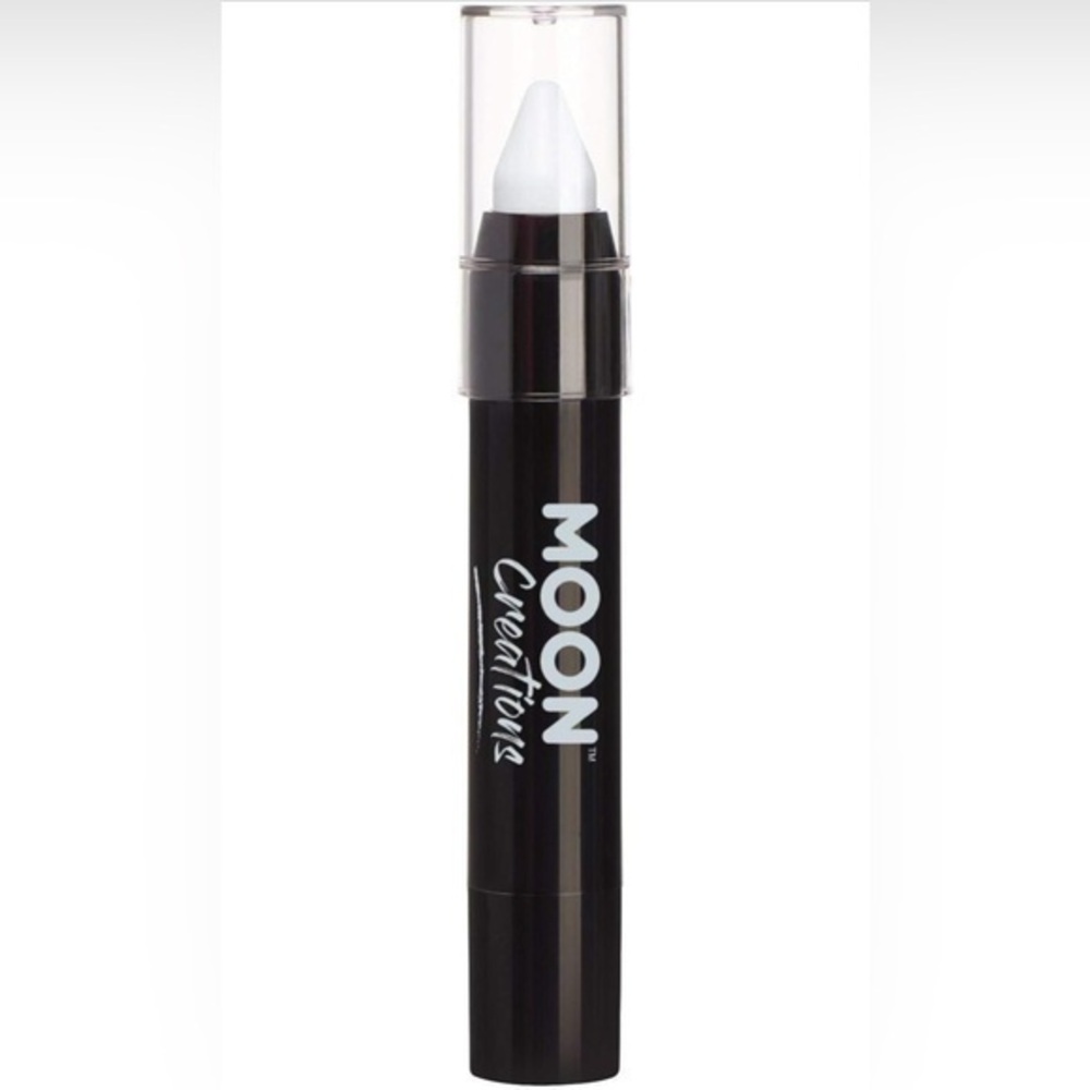 Face Paint Stick / Body Crayon Makeup for the Face & Body - 0.12oz - White